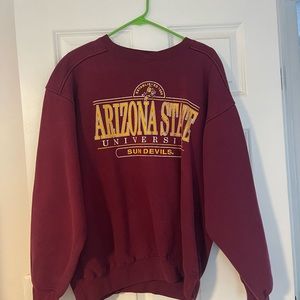 Vintage ASU Sun Devils crewneck mens Large